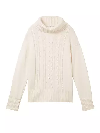TOM TAILOR | Pull à col roulé | beige